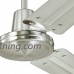 Westinghouse 7861400 Industrial 56-Inch Three-Blade Indoor Ceiling Fan  Brushed Nickel with Brushed Nickel Steel Blades - B001B1C8Q6